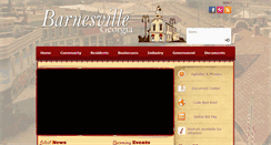 Desktop Screenshot of cityofbarnesville.com